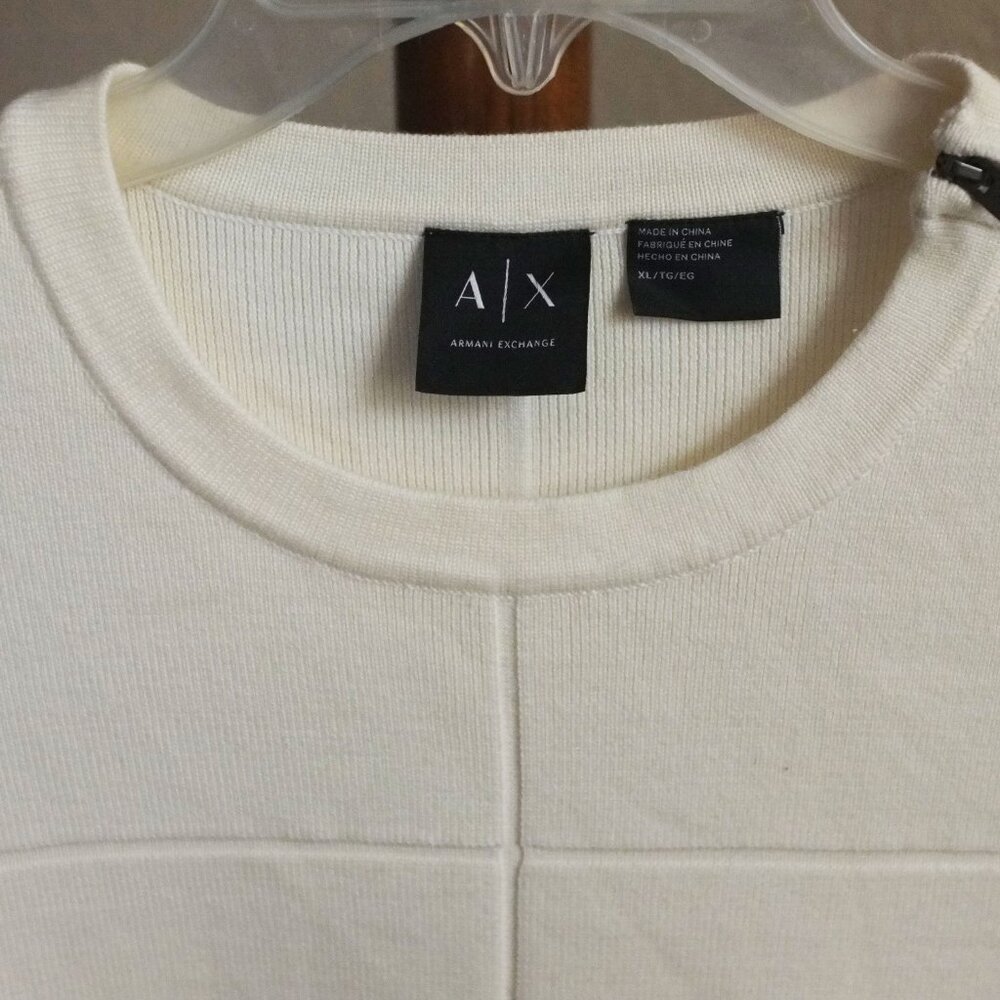 Armani Exchange men's pullover crewneck L-Winter 2015 size XL